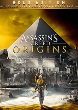 Capa do Assassins Creed Origins Torrent Gold Edition PC