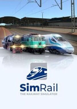 Capa do SimRail Torrent - The Railway Simulator PC