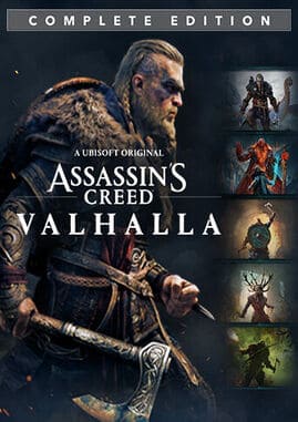 Capa do Assassins Creed Valhalla Torrent Complete Edition PC