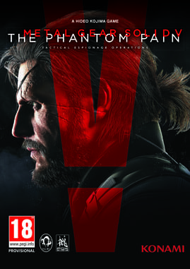 Capa do Metal Gear Solid V The Phantom Pain Torrent PC