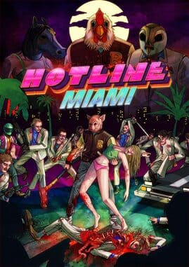 Capa do Hotline Miami Torrent PC
